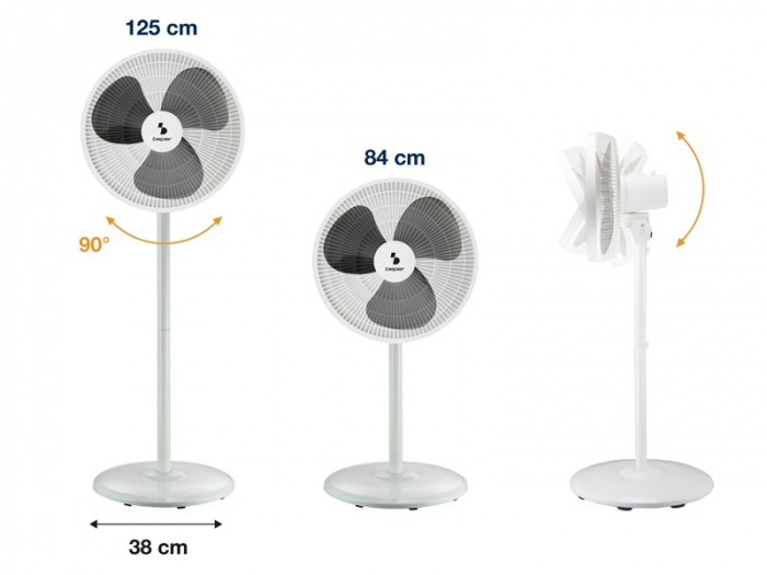 Ventilator de podea si masa 2 in 1, Beper, P206VEN152 [3]