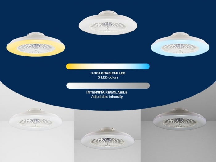 Ventilator de tavan cu lumina LED Beper P206VEN640 [4]