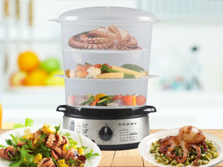 Aparat de gatit cu aburi Beper BC.250 [8]