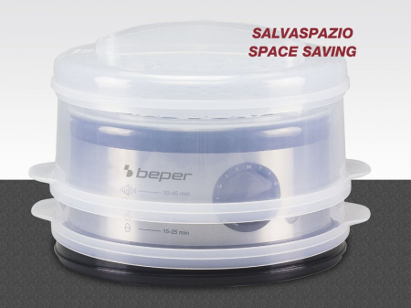 Aparat de gatit cu aburi Beper BC.261 [3]
