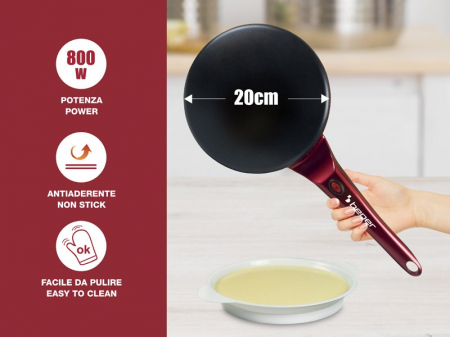 Aparat pentru prepararea clatitelor Beper BT.710Y [10]