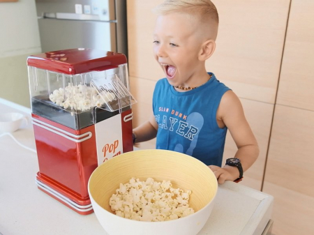 Aparat pentru preparat popcorn fara ulei Beper 90.590Y [16]