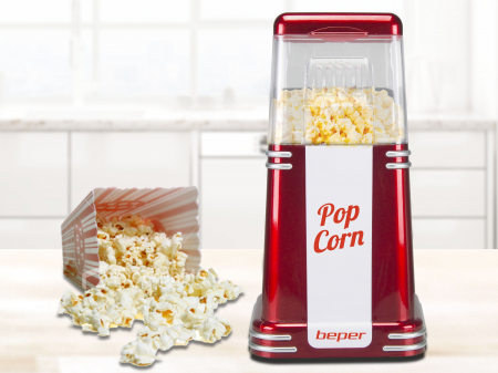 Aparate pentru deserturi - Aparat pentru preparat popcorn fara ulei Beper 90.590Y