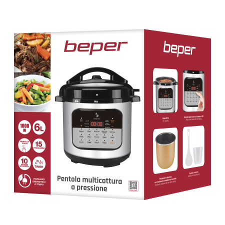 Beper P101COS002 Multicooker cu gatire sub presiune [6]