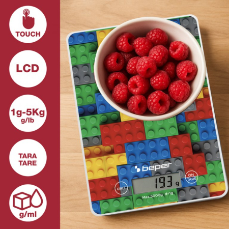 Beper P102BIL005 Cantar de bucatarie digital [1]