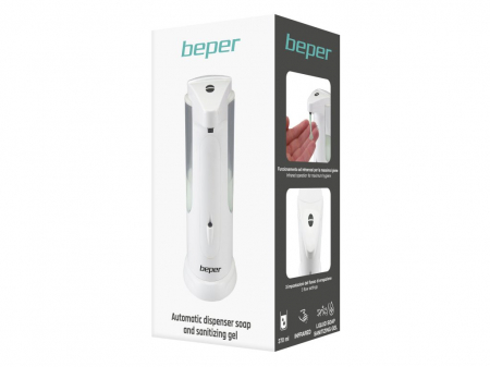 Dispenser sapun lichid si gel dezifectant cu senzor Beper P201UTP004 [8]