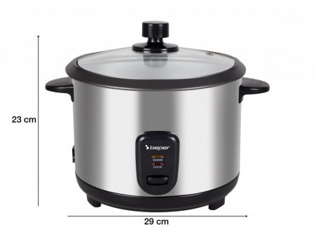 Fierbator orez si Aparat de gatit cu aburi Beper P101VAP001 [2]