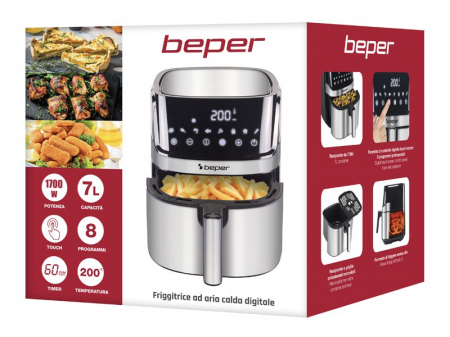 Friteuza cu aer cald 7L Beper P101FRI070 [8]