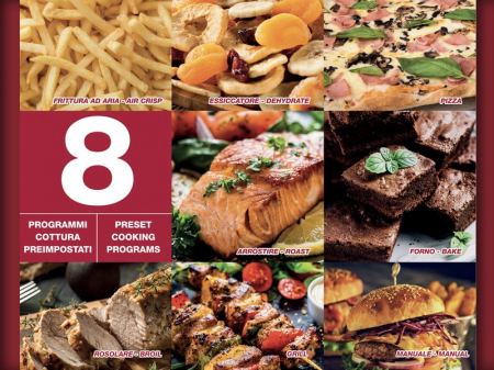 Friteuza cu aer fierbinte si gratar multifunctional Beper P101FRI080 [5]