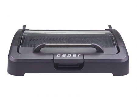 Gratar electric cu capac de sticla Beper 90.871 [2]
