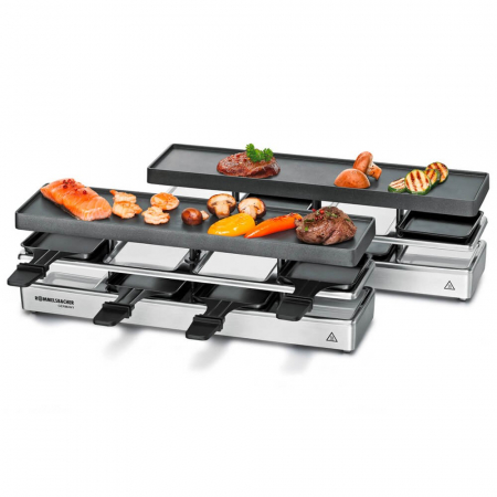 Gratare electrice - Raclette pentru 4 sau 8 persoane Rommelsbacher RC1600