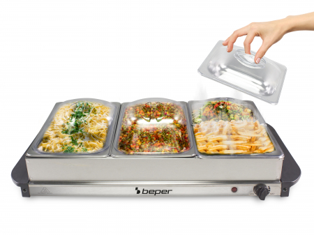 Plite electrice - Incalzitor de servire bufet Beper P101TEM002