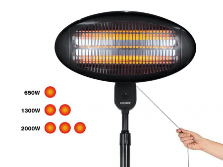 Incalzitor de terasa cu elemente de incalzire din cuart Beper P203PAN002 [5]