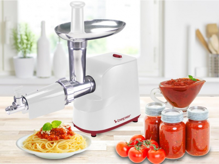 Masina de tocat carne si rosii 2 in 1 Beper P102ROB200 [9]