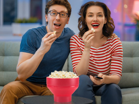 Oala de facut popcorn pentru cuptorul cu microunde Beper C106CAS002 [8]