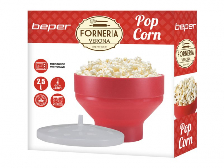Oala de facut popcorn pentru cuptorul cu microunde Beper C106CAS002 [9]