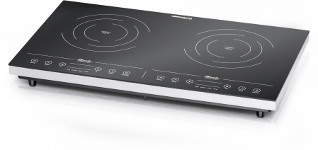 Plite electrice - Plita dubla cu inductie Rommelsbacher CT3410/IN
