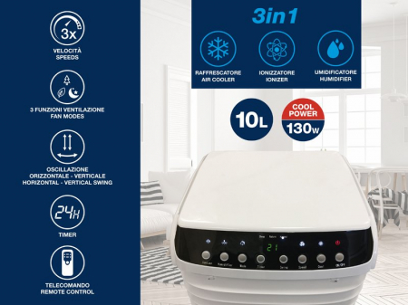 Racitor de aer cu sistem de ionizare si umidificare Beper VE.550 [18]