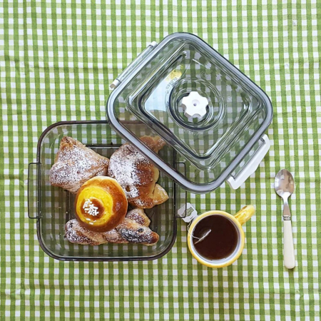 Recipient pentru vidat si depozitare 'Executive' cu capac Rommelsbacher VCR250 [1]