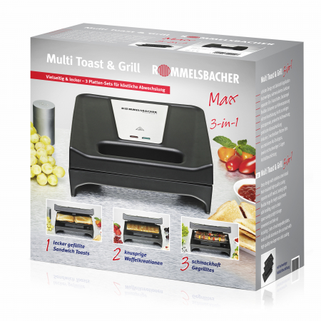 Sandwich-maker Rommelsbacher SWG700 [8]