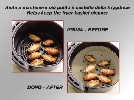 Set 100 forme din hartie Air Fryer Beper C103ACC001 [3]