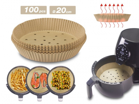 Bucatarie - Set 100 forme din hartie Air Fryer Beper C103ACC001