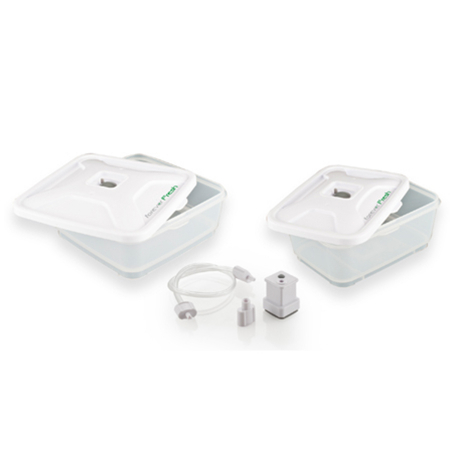 Set 2 recipiente cu capac pentru vidat Macom 705 [1]