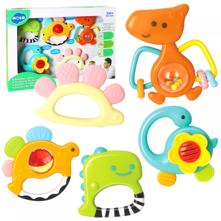 Set 5 jucarii bebe pentru dentitie Hola 1109 [2]