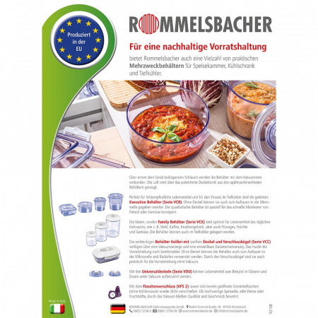 Set 50 pungi pentru vidat 30x40 cm Rommelsbacher VBS304 [3]