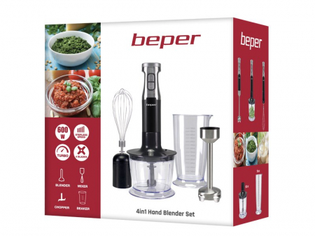 Set blender de mana 4 in 1 Beper P102FRU150 [10]