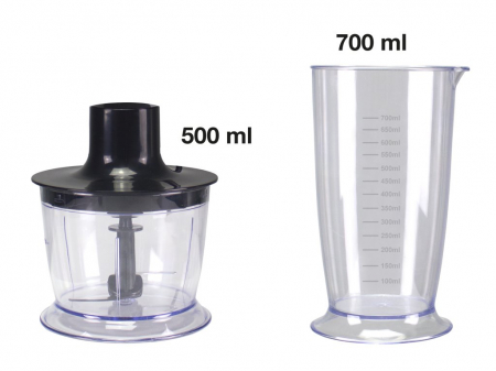 Set blender de mana 4 in 1 Beper P102FRU150 [2]