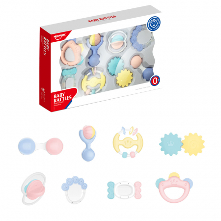 Set de 8 jucarii pentru dentitie Huanger HE0113 [3]