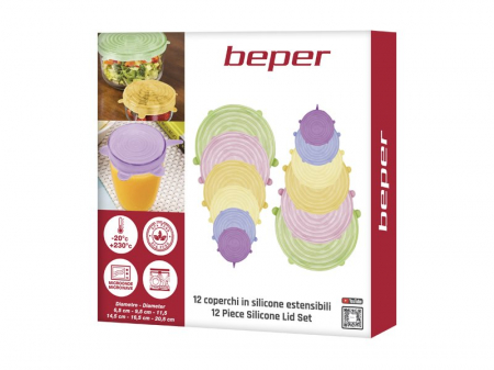 Set de capace din silicon Beper C102COC101 [12]
