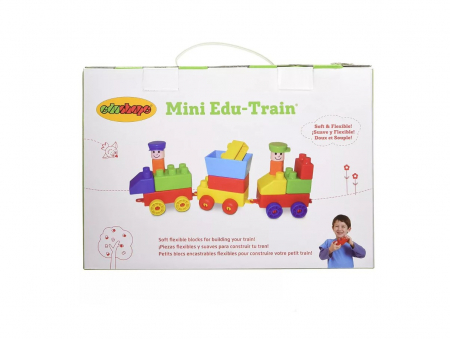 Set de constructie cu trenulet Edushape 825028 [3]