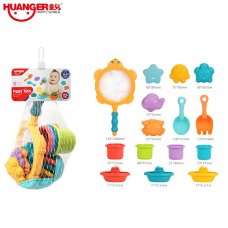 Set de Jucarii pentru baie 12 bucati Huanger HE0216 [1]