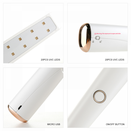 Sterilizator de mana cu LED UVC 59S X5 [4]