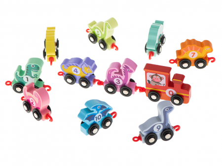 Tren din lemn pentru copii KX5312 [5]