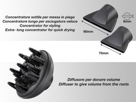 Uscator de par cu functie ionica Beper 40.406 [13]