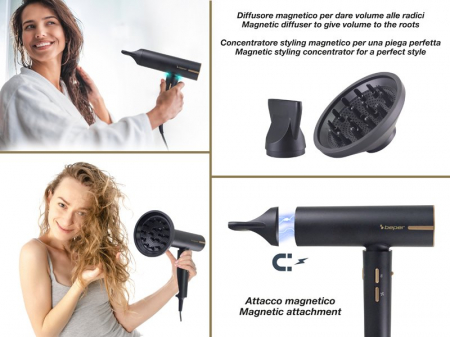 Uscator de par cu motor fara perie Beper P301ASC010 [2]