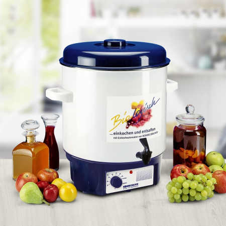 Conservare si vidare - Vas automat de preparat gem si compot Rommelsbacher KA1801