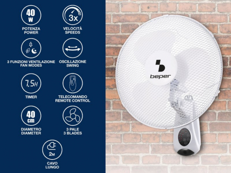 Ventilator de perete Beper P206VEN600 [1]
