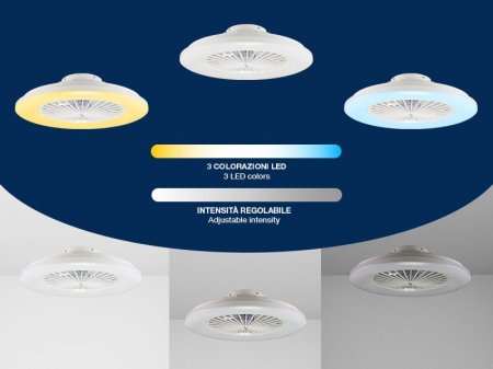 Ventilator de tavan cu lumina LED Beper P206VEN640 [3]