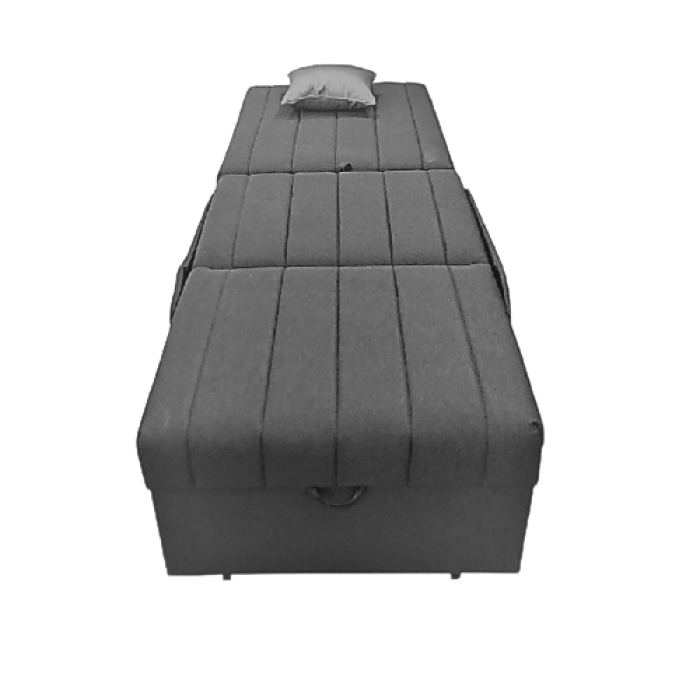 Fotoliu extensibil Saya Black [2]
