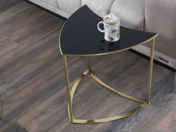 Masa de cafea medie hexagonala S [8]