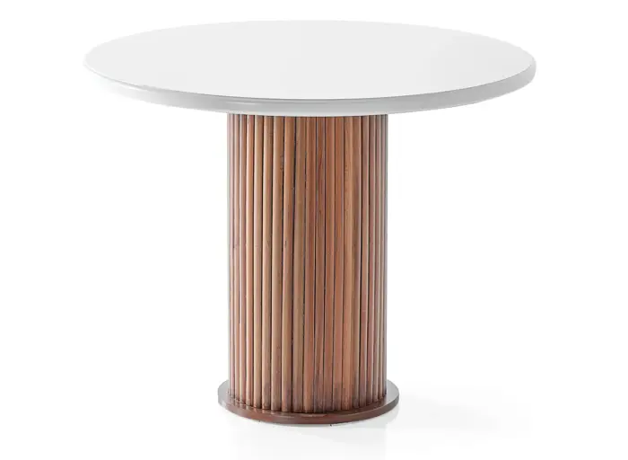 Set Dining Istanbul Retro – Alb & Nuc [2]