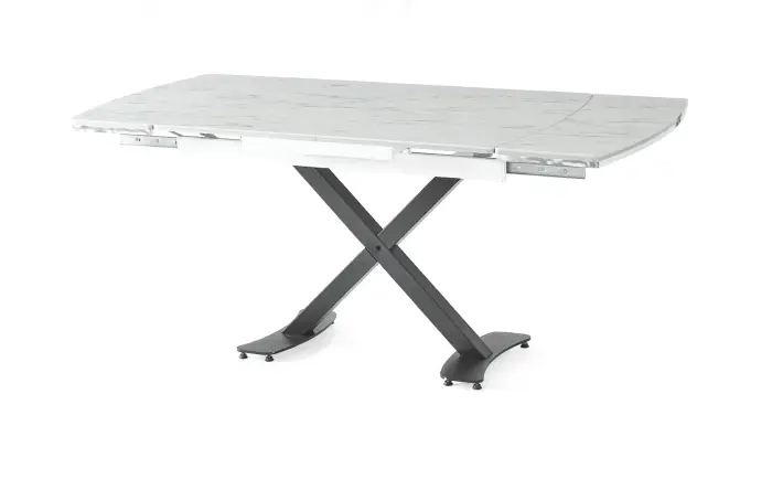 Set Dining Sahra Diamond – Black & Marble [2]
