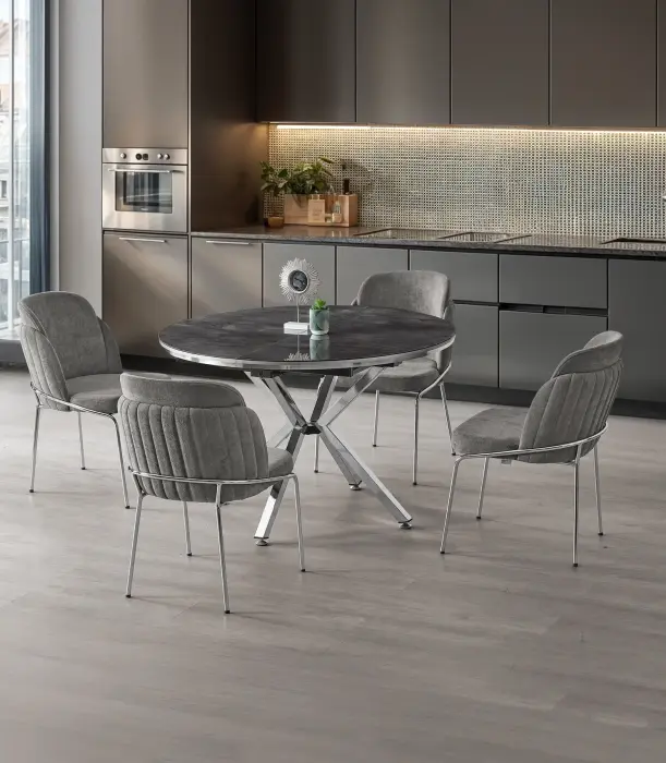 Set Dining Zenitplus – Chrome Whisper [1]