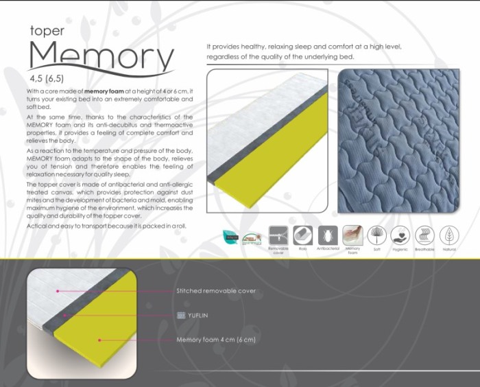 Topper Visco MEMORY 4.5 [3]