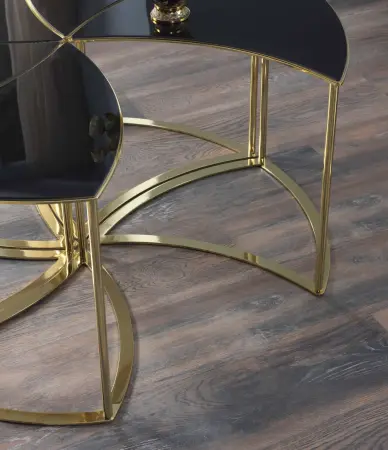 Masa de cafea medie hexagonala S [8]