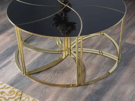 Masa de cafea medie hexagonala S [5]